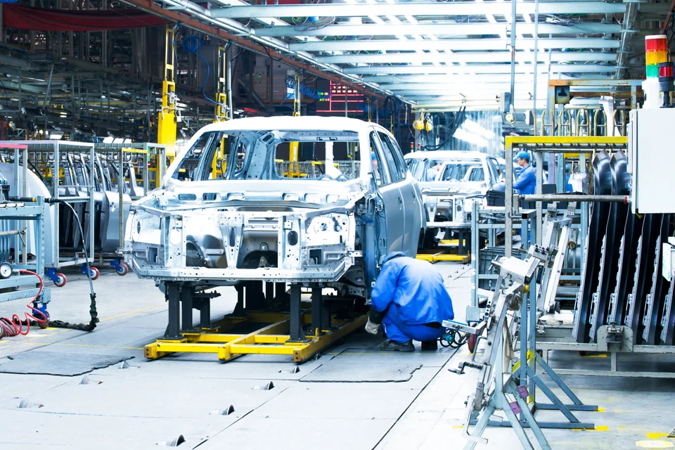 Automated automotive production environment for robotics and industrial applications