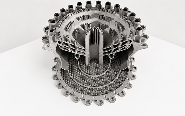3D printed prototype parts