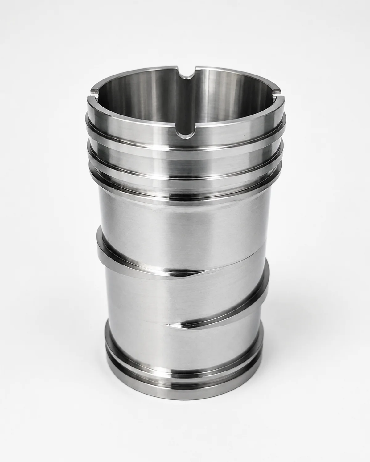 Complex precision CNC machined component with tight tolerances