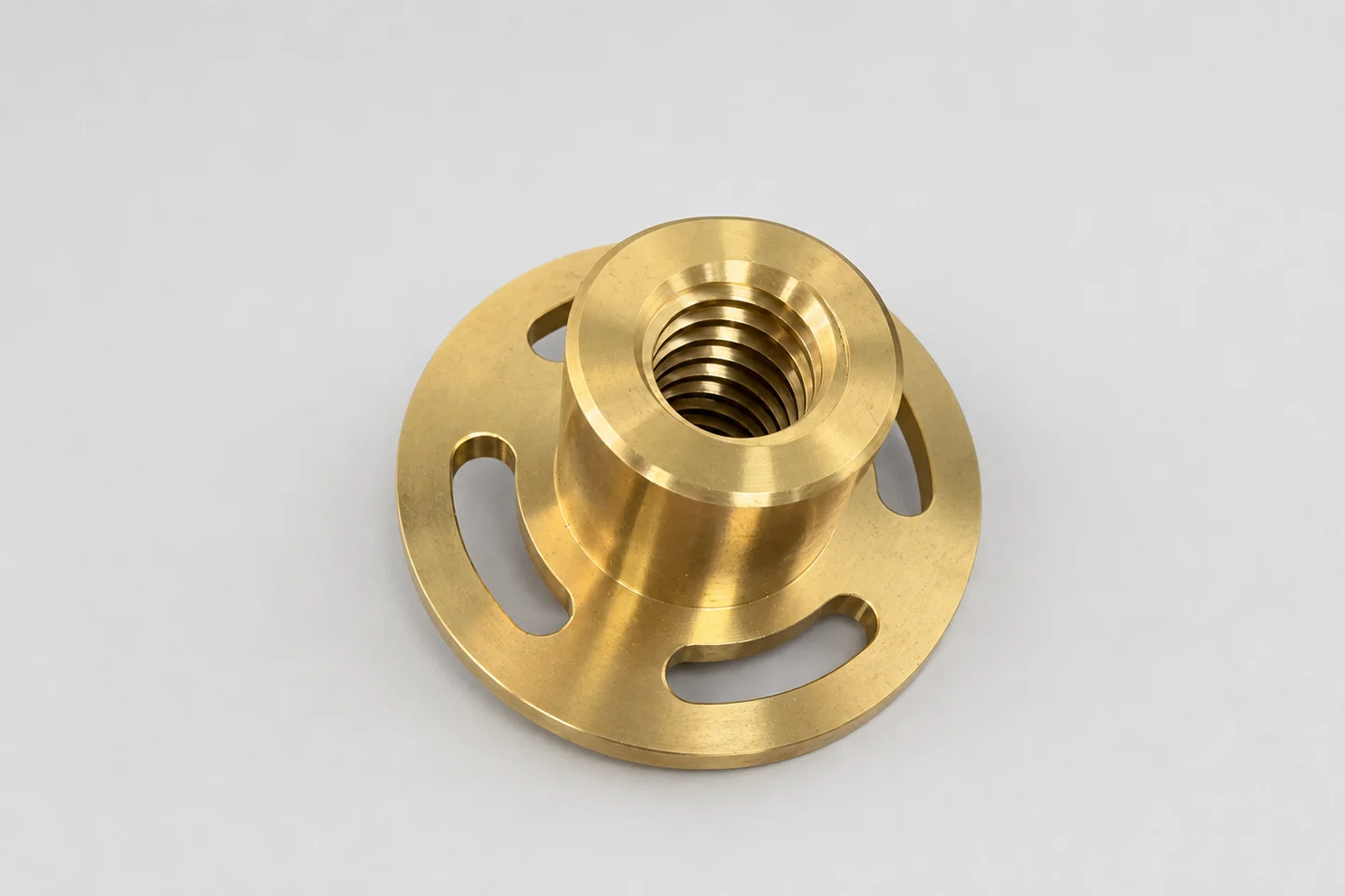 CNC turned brass fittings